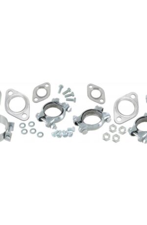 Exhaust muffler and tail pipe mounting kit