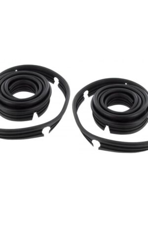 Fender seals black with cutouts B-quality (2 pieces)