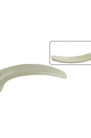 Slide door inner handle silver beige