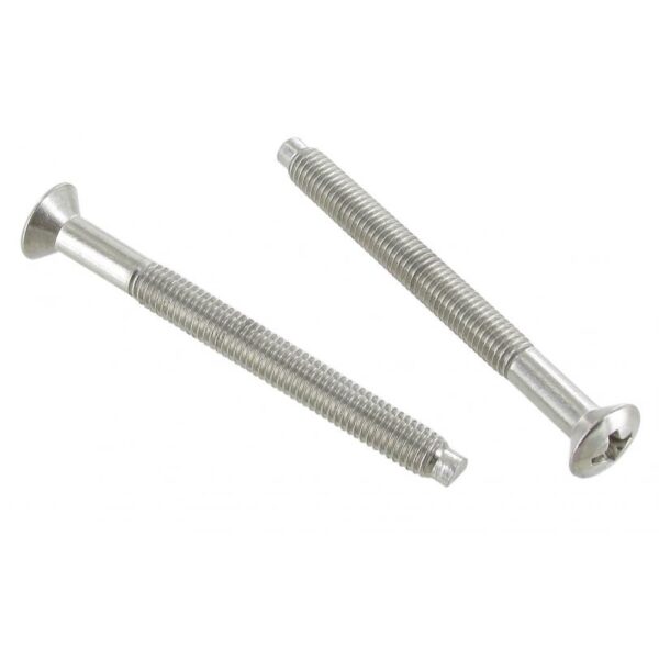 Stainless steel headlight rim mounting bolts M5x50 mm (Per Pair)