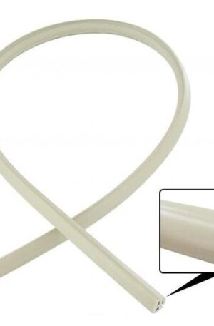 Trim sliding door inner top track cloud white