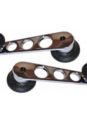 Custom window winders black (Per Pair)