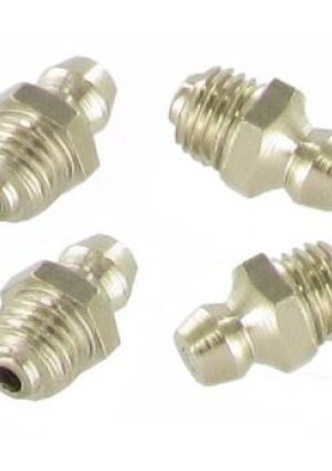 Straight M8 grease nipple (4 pieces)